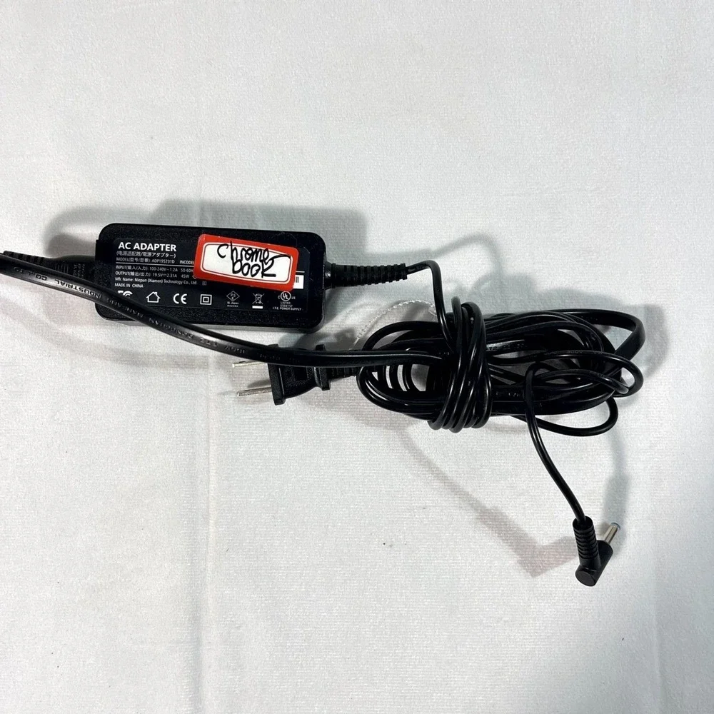 AC Adapter Chromebook ADP195231D 45W 19.5V 2.31A Power‎ Supply Charger Cord
